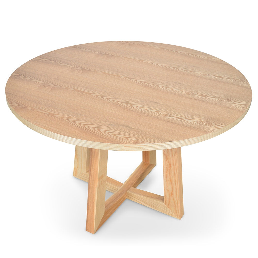 1.2m Round Dining Table - Natural - View 5