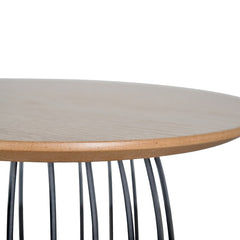 CST2125-KD Side Table Set - Natural - Black