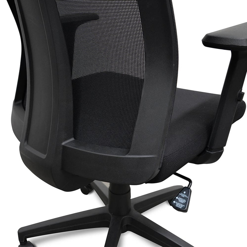 Mesh Office Chair | Black | Myka Home - View 5