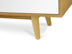 Ex Display - CTV861-DW 2.1m TV Entertainment Unit - Lowline - Natural