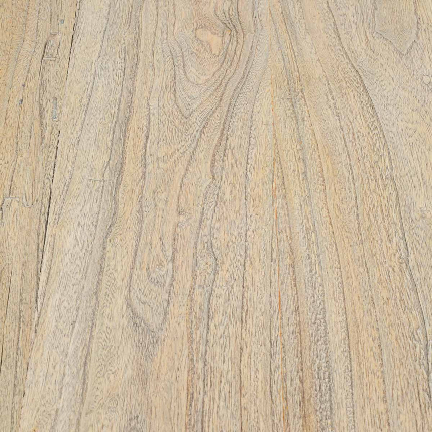 2m Reclaimed Elm Wood Bench - Natural - View 6