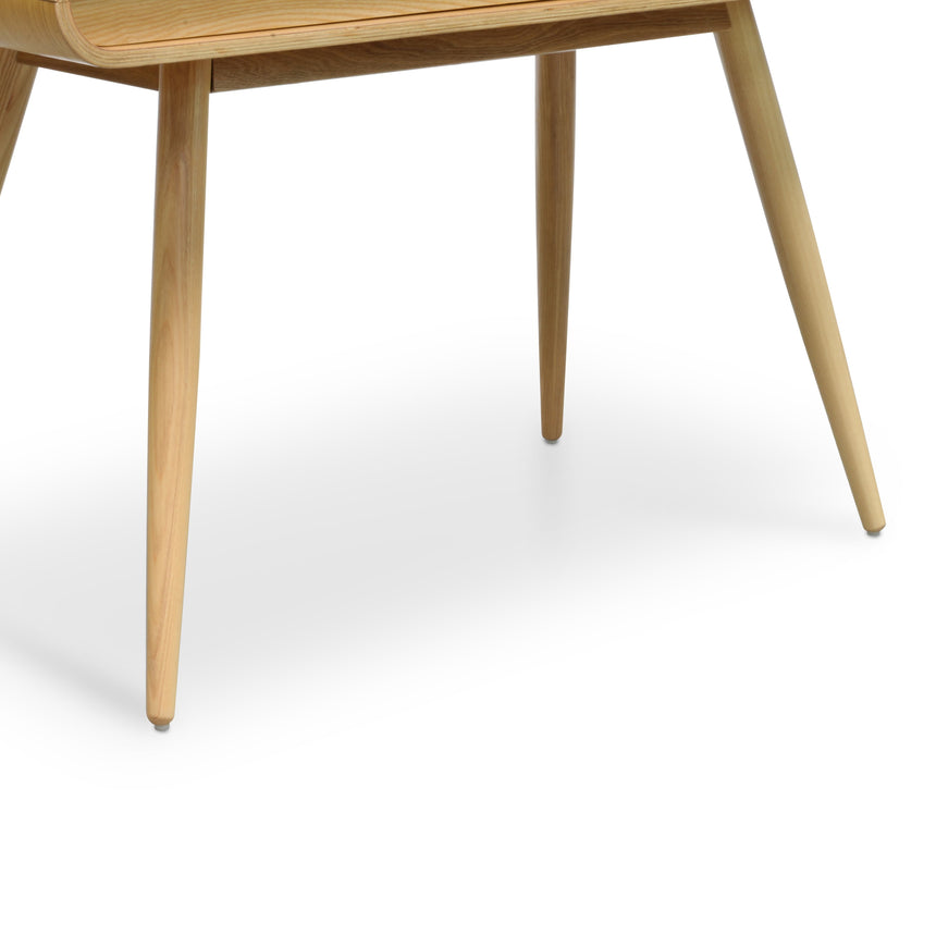 Narrow Wood Console Table- Natural - View 3