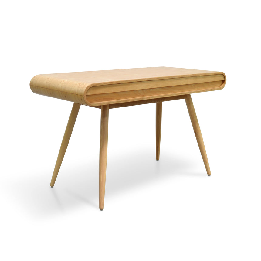 Narrow Wood Console Table- Natural - View 4
