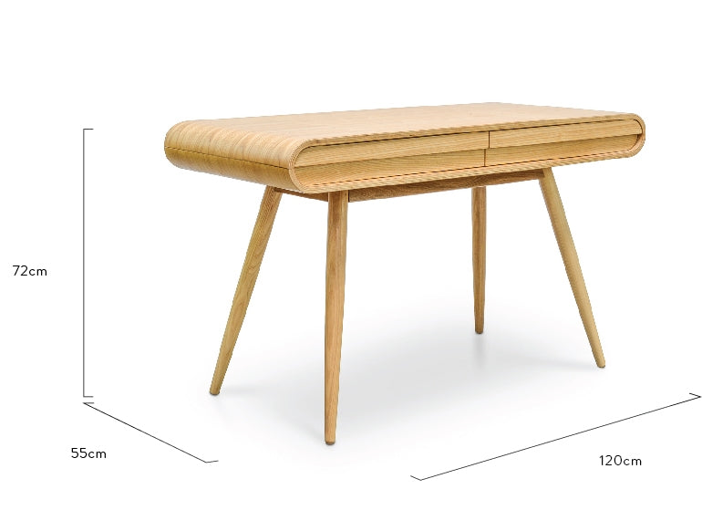 Narrow Wood Console Table- Natural - View 7
