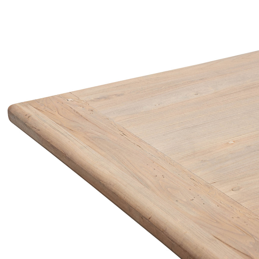 Reclaimed Elm Wood 2.4m Dining Table - View 4