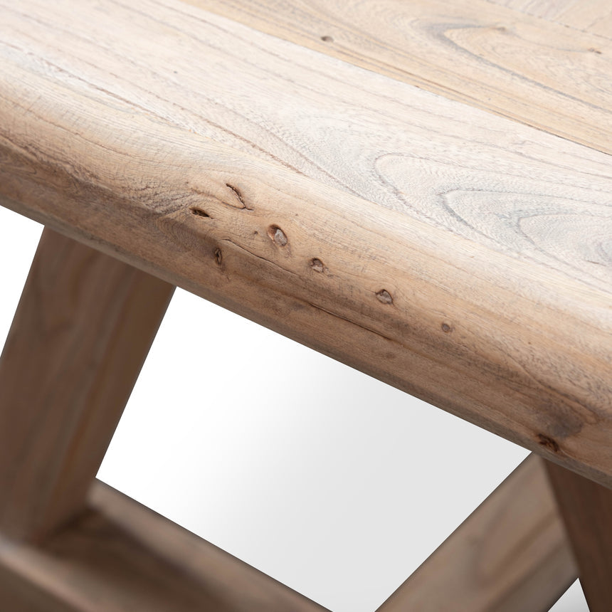 Reclaimed Elm Wood 2.4m Dining Table - View 9