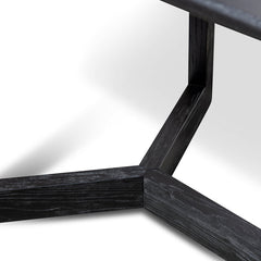 CDT2604-NI 2.2m Dining Table - Black