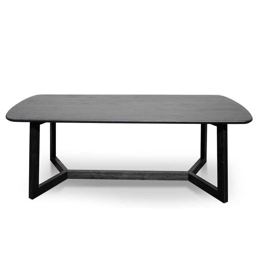 2.2m Dining Table - Black - View 5