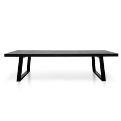 Ex Display - CDT2746 3m Reclaimed Dining Table - 120cm (W) - Full Black