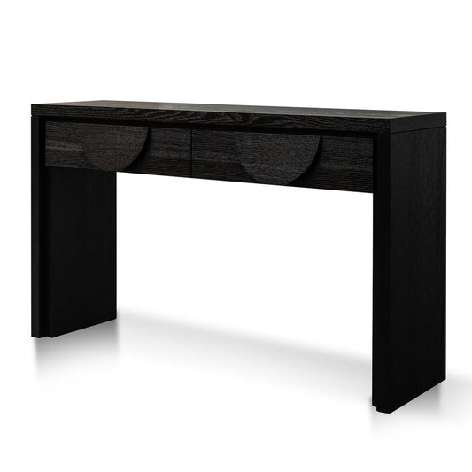 CDT2902-VA 1.4m Console Table - Textured Espresso Black