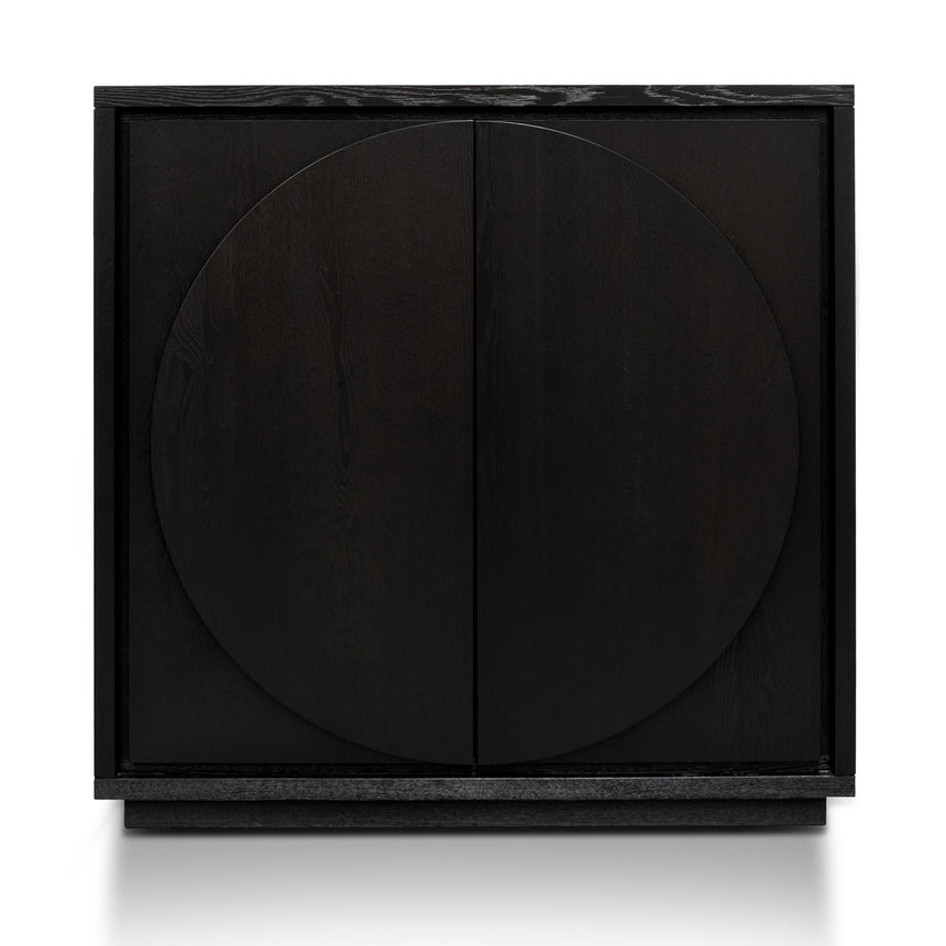 Storage Cabinet - Textured Espresso Black - View 4
