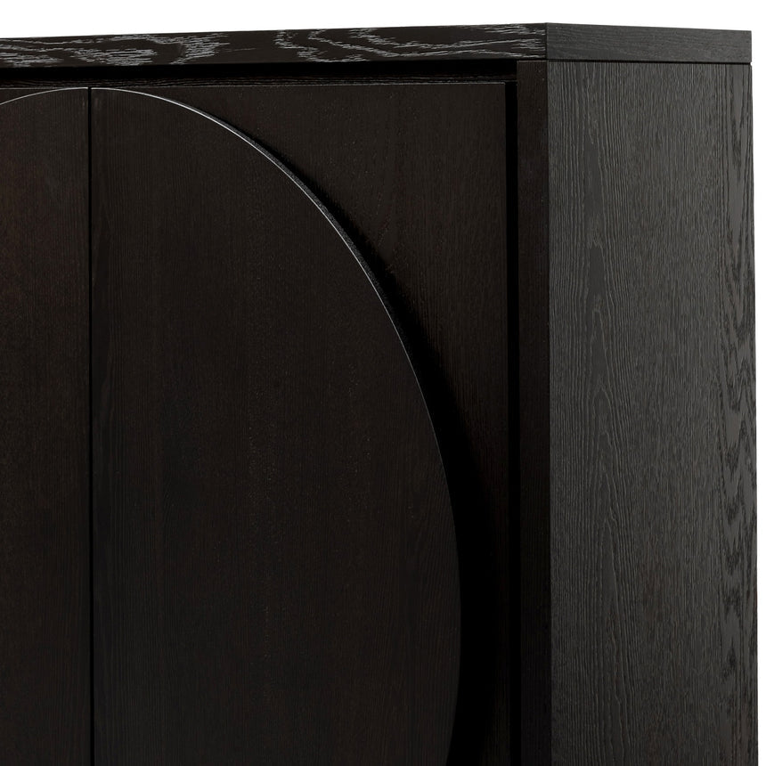 Storage Cabinet - Textured Espresso Black - View 5