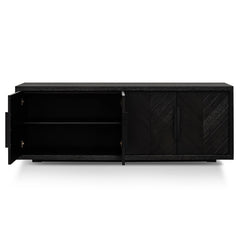 CDT2908-VA 2m Buffet Unit - Textured Espresso Black