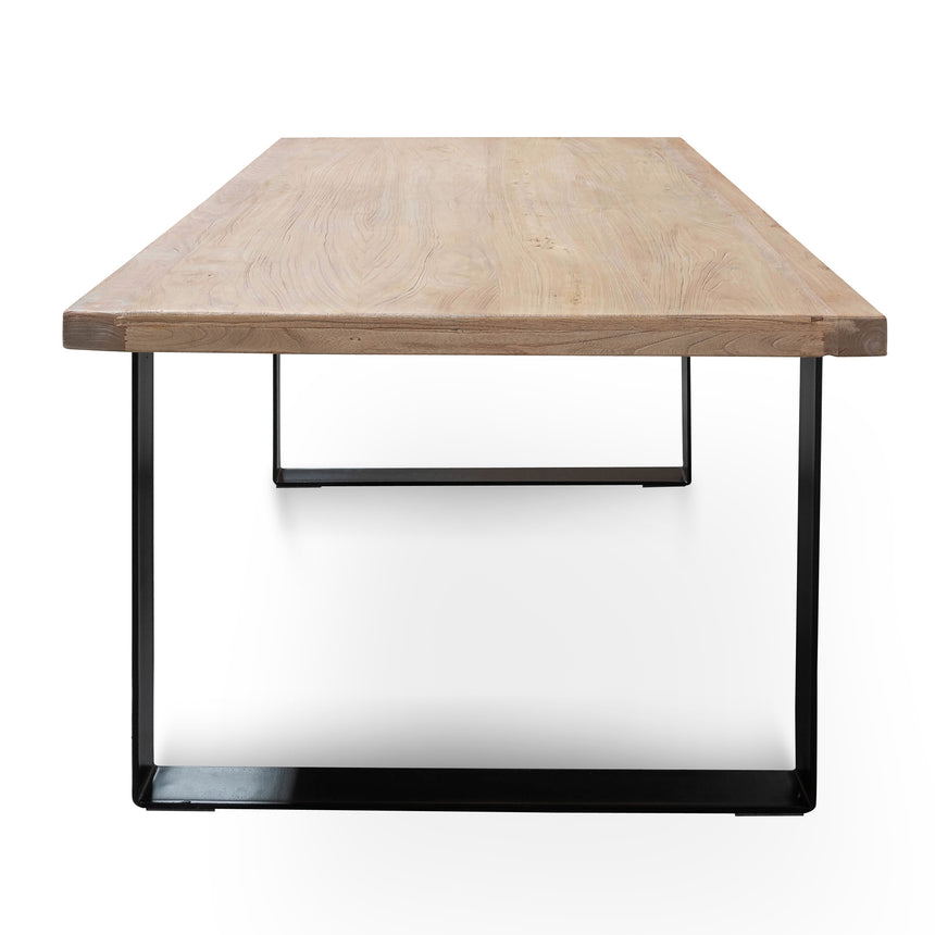 Dining Table 1.98m - Rustic Natural - View 4