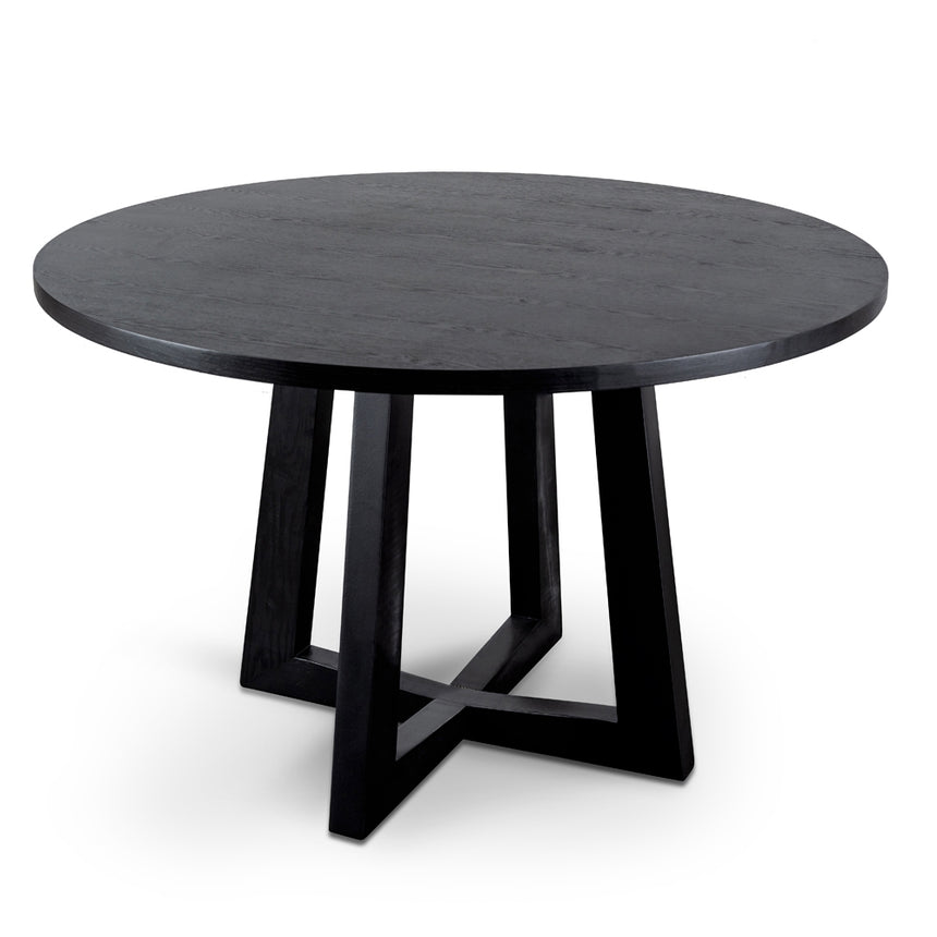 1.2m Dining Table - Black - View 6