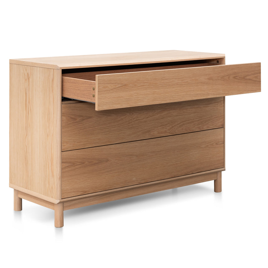 3 Drawers Dressing Table - Natural Oak - View 3