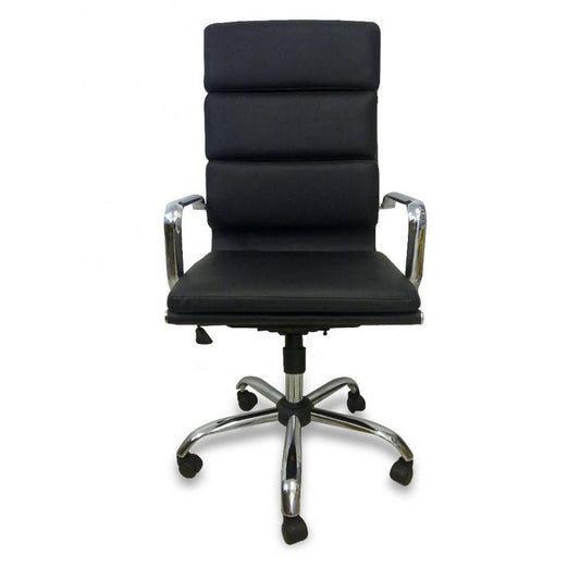 COC110 Soft Pad Boardroom Office Chair - Black