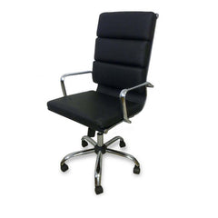 COC110 Soft Pad Boardroom Office Chair - Black
