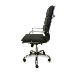 COC110 Soft Pad Boardroom Office Chair - Black