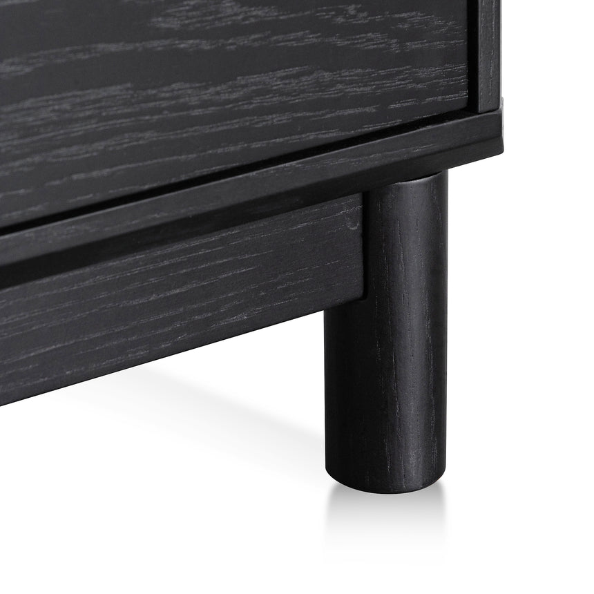 3 Drawers Dressing Table - Black Oak - View 10