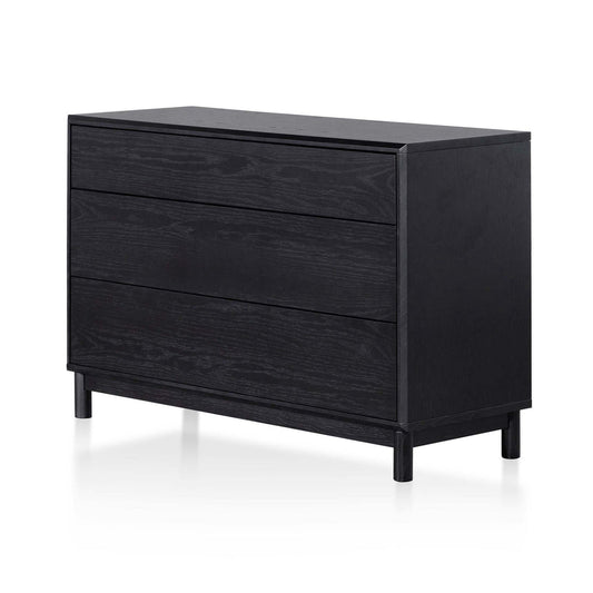 CDT6199-CN - 3 Drawers Dressing Table - Black Oak