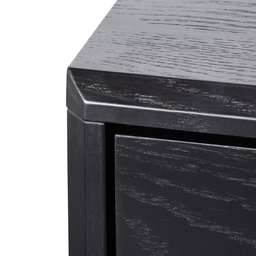 3 Drawers Dressing Table - Black Oak - View 8