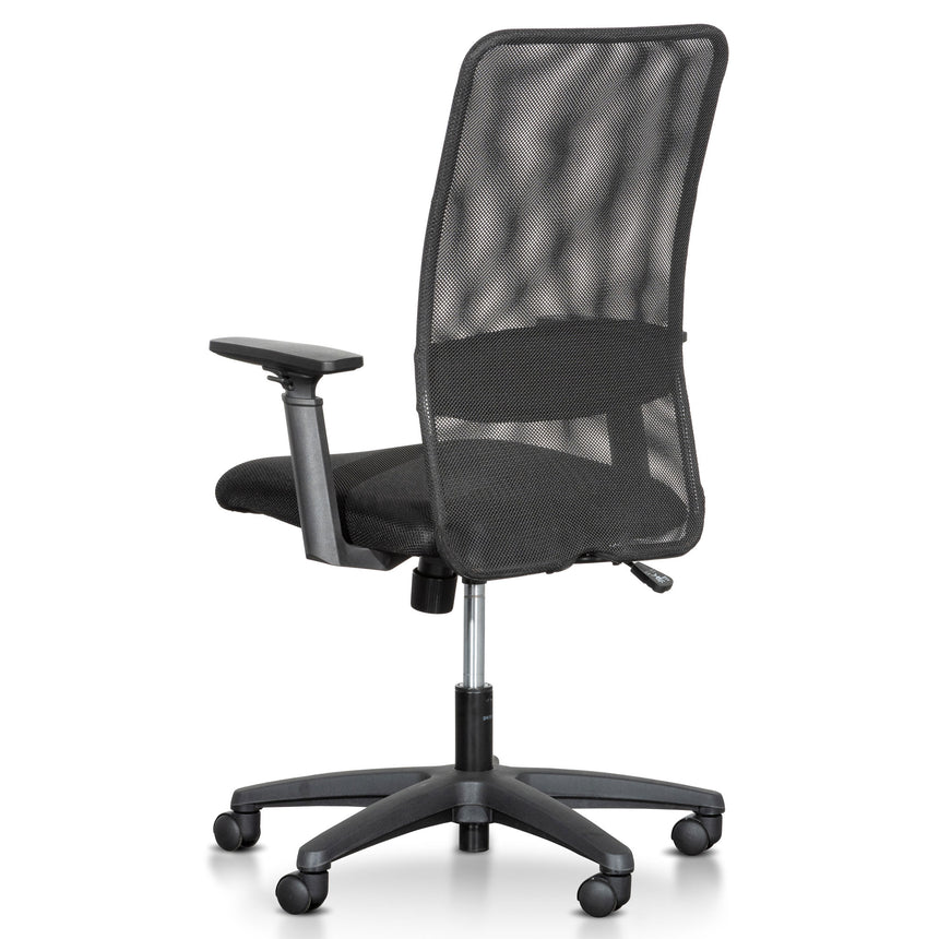 Mesh Office Chair | Black | Myka Home - View 4