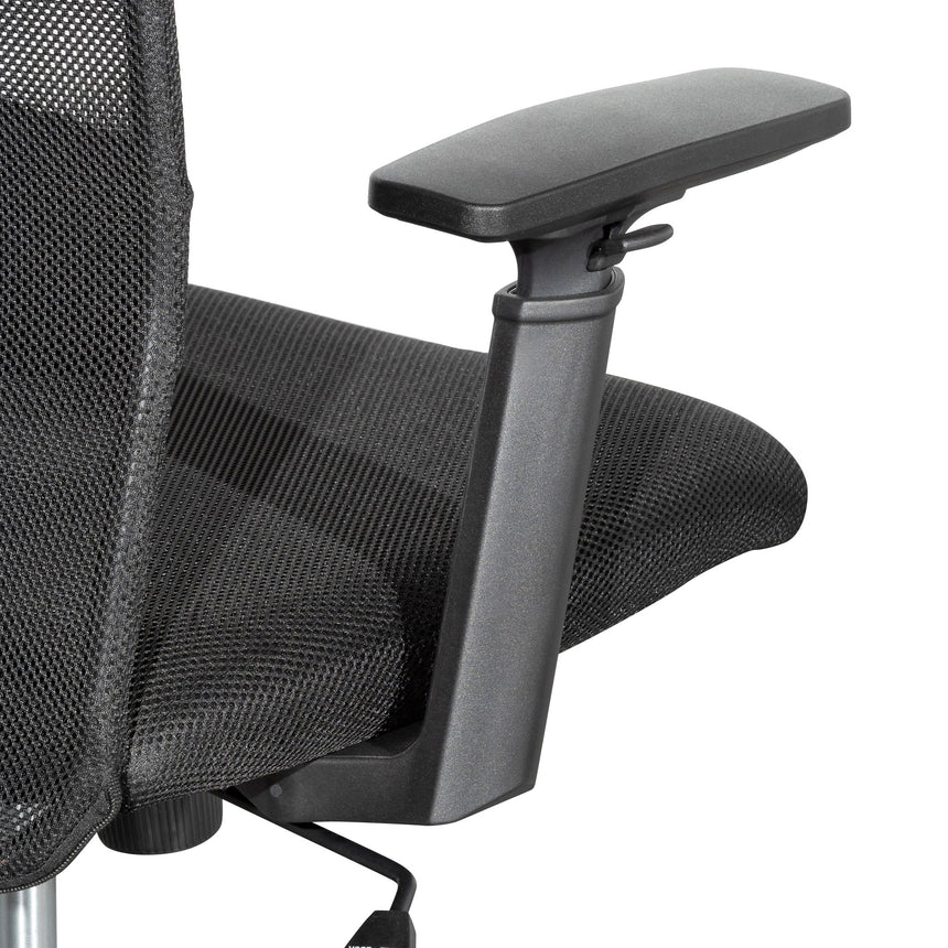 Mesh Office Chair | Black | Myka Home - View 6