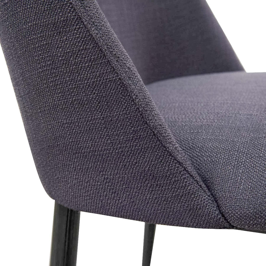 Dining Chair - Charcoal Grey - View 6