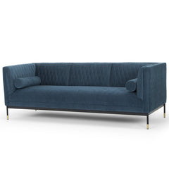 Ex Display - CLC6245 3 Seater Fabraic Sofa - Dusty Blue