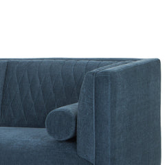 Ex Display - CLC6245 3 Seater Fabraic Sofa - Dusty Blue
