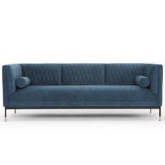 Ex Display - CLC6245 3 Seater Fabraic Sofa - Dusty Blue