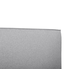 Copenhagen King Bed Frame | Pearl Grey Fabric | Myka Home
