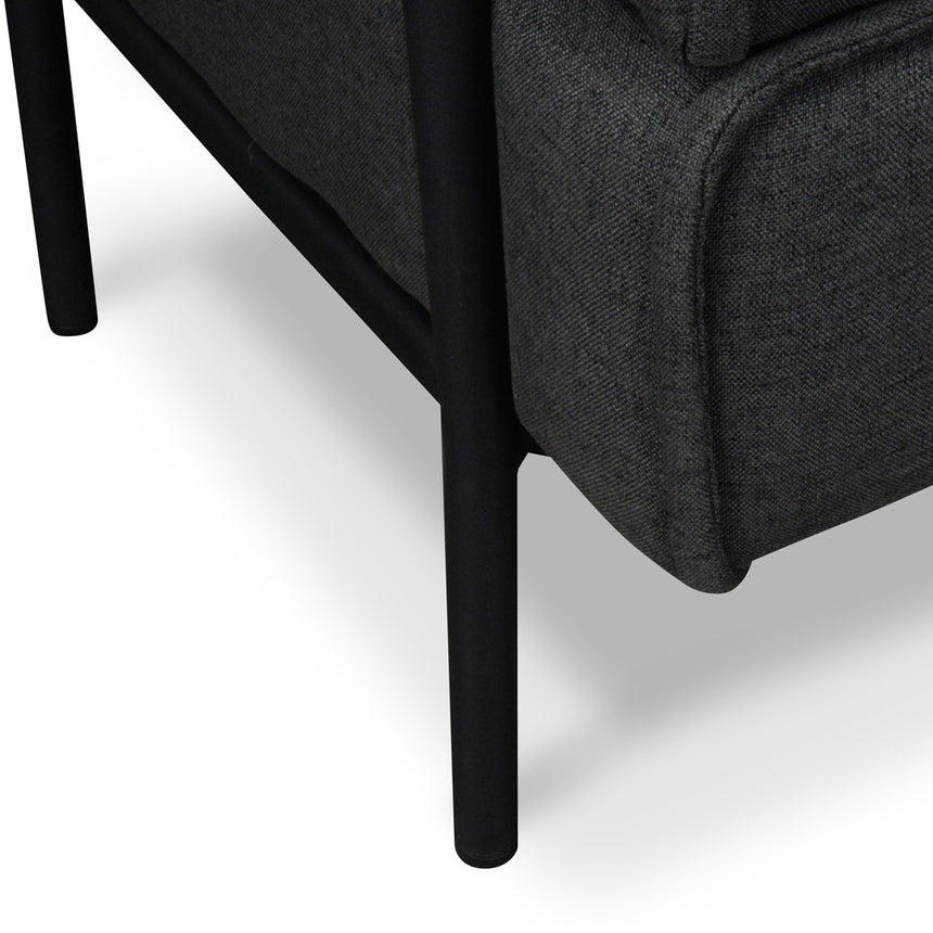 Lounge Chair | Dark Grey | Myka Home - View 4