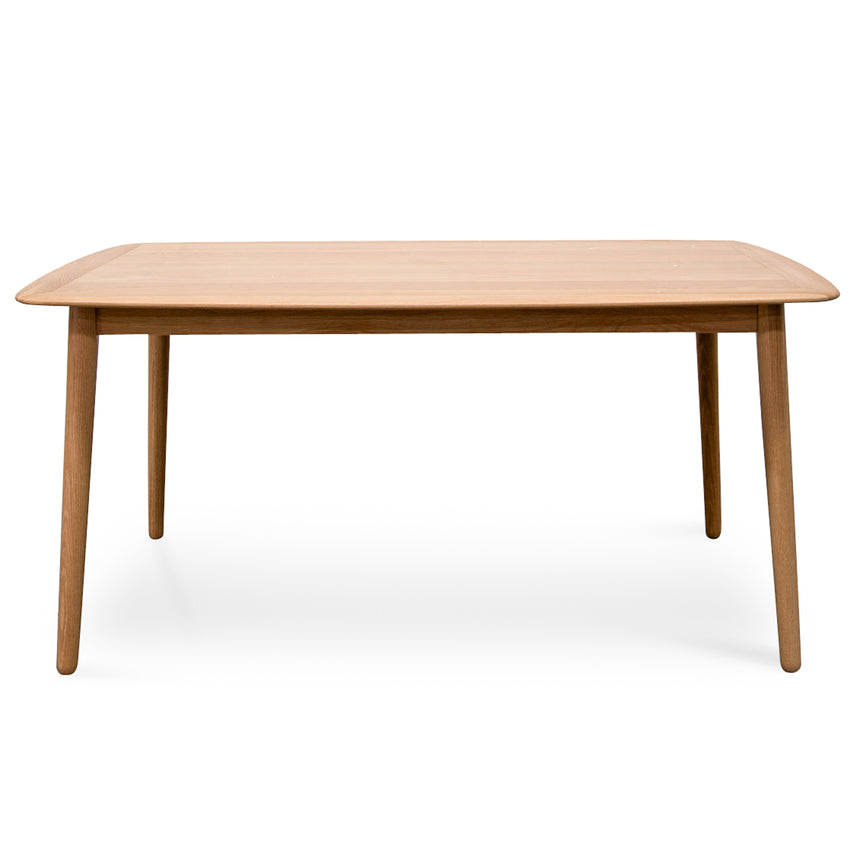 1.6m Oak Fix Dining Table - View 2