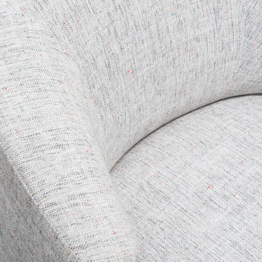 Armchair - Light Spec Grey - Black Oak - View 10