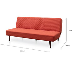 CLC2597-NIS 3 Seater Sofa Bed - Blush Mellow