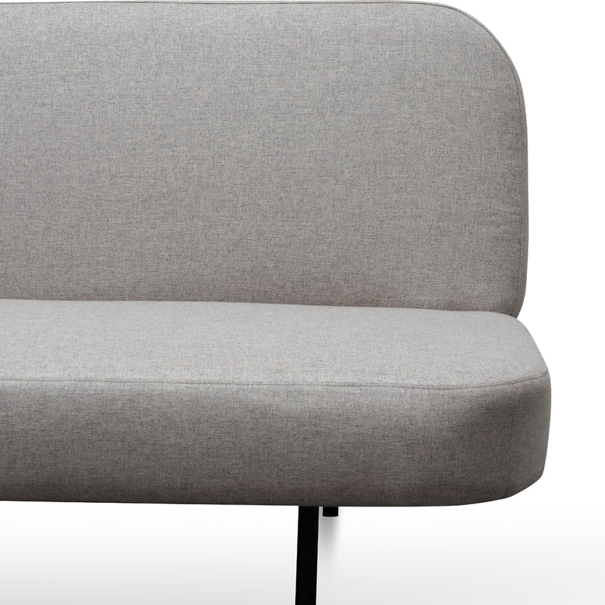 3 Seater Sofa Bed - Light Grey - View 6