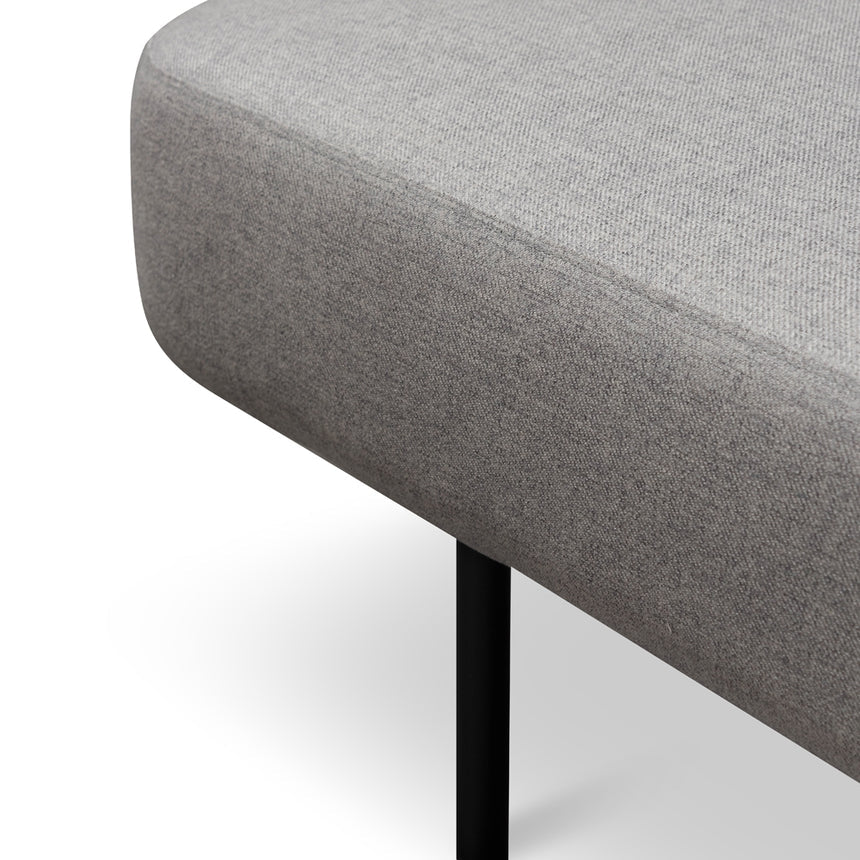 3 Seater Sofa Bed - Light Grey - View 7
