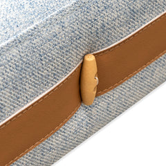 CLC2600-NIS 3 Seater Sofa Bed - Light Blue