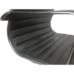 COC216 Leather Office Chair - Black