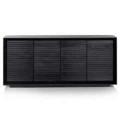 Ex Display - CDT6202-CN 1.8m Wooden Sideboard - Black Oak