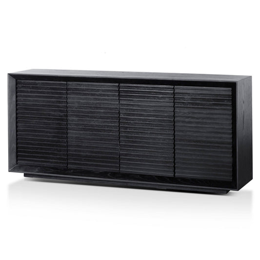 Ex Display - CDT6202-CN 1.8m Wooden Sideboard - Black Oak