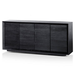 Ex Display - CDT6202-CN 1.8m Wooden Sideboard - Black Oak