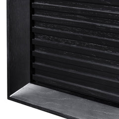 CTV6203-CN 2.3m Wooden TV Entertainment Unit - Black Oak