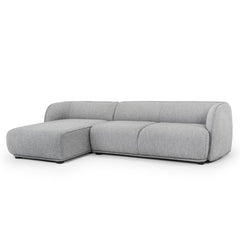 CLC2744-FA 3 Seater Left Chaise Sofa - Graphite Grey