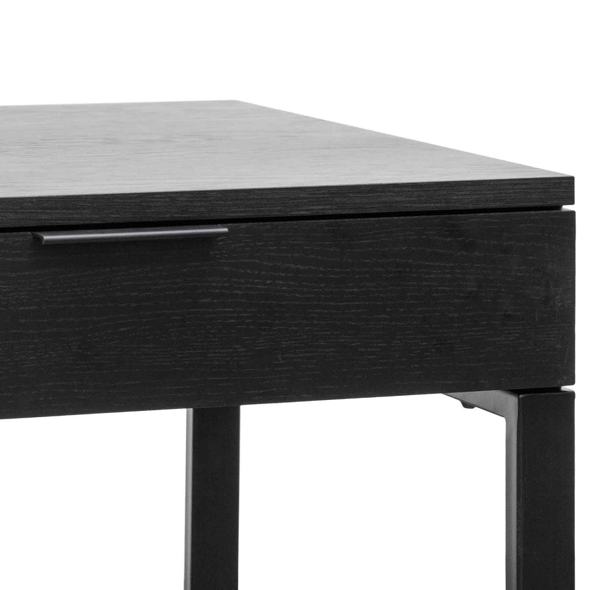120cm Home Office Desk | Black | Myka Home - View 9