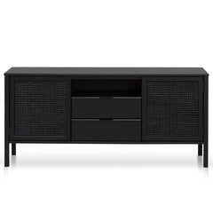 Ex Display - CDT6137-CU 1.56m Wooden Sideboard - Black