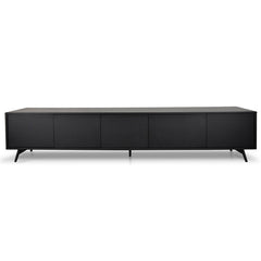 CTV108-BB 2.4m Entertainment TV Unit - Black Oak