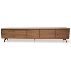CTV106-BB 2.4m TV Entertainment Unit - Walnut